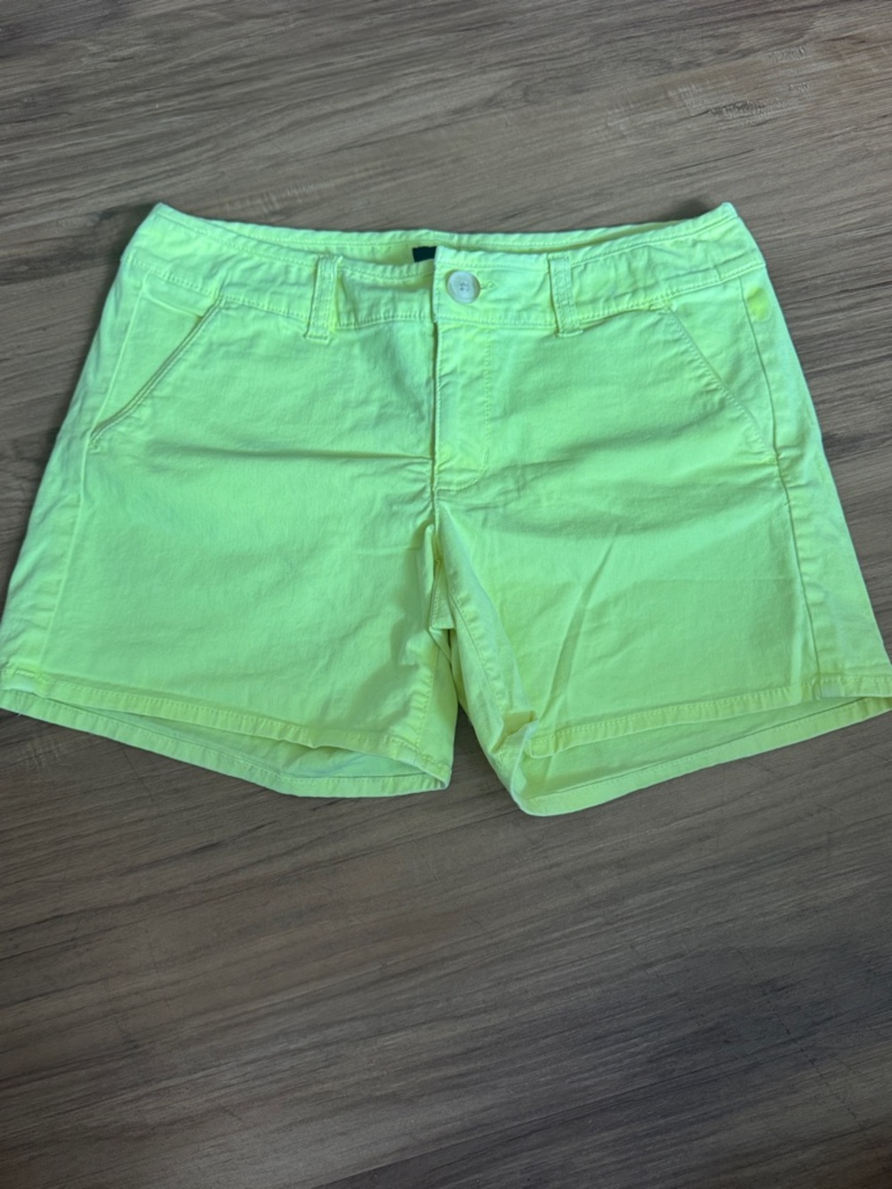 American Eagle Outfitters Neon Yellow Women's Shorts